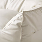 Fauteuil Pouf Blanc Cuir – Le Calm
