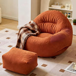 Fauteuil Pouf Chambre Orange – Le Tone