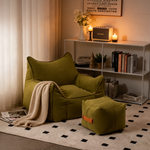 Fauteuil Pouf Salon Vert – Le Veil