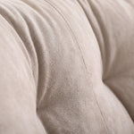 Gros Pouf Canapé Beige – L'Alcove