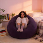 Gros Pouf Chambre Gonflable Bleu Marine – Le Bulle