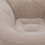 Gros Pouf Extérieur Gonflable Canapé Gris – Le Levant