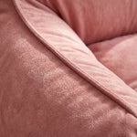 Petit Pouf Rose Poudré Décoratif – Le Glow