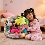 Pouf Bébé Assis Rangement Animaux – Le Kid
