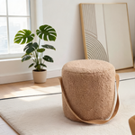 Pouf Bouclette Tabouret Chocolat – Le Tabou
