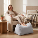 Pouf Chambre Doux Gris Clair – Le Mist