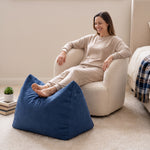 Pouf Chambre Repose-Pieds Bleu Ado – Le Mist