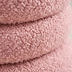 Pouf Coiffeuse Bouclette Rose – La Luna