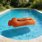 Pouf Géant Piscine Flottant Orange – Le Lagoon