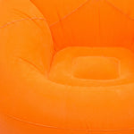 Pouf Gonflable Orange Extérieur – L'Arc