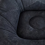 Pouf Gonflable Plage Noir – Le Zephyr