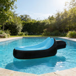 Pouf Piscine Bleu Gonflable – Le Coral
