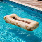 Pouf Piscine Flottant Kaki – Le Lagoon