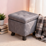 Pouf Rangement Chambre Gris – Le Bench