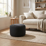 Pouf Repose-Pieds Noir – Le Step