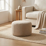 Pouf Repose-Pieds Salon Marron Clair – Le Step