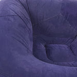 Pouf Rond Gonflable Bleu Extérieur – L'Arc