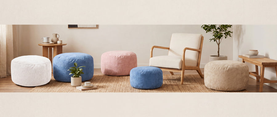Pouf repose pied