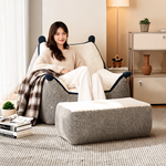 Fauteuil Pouf Chambre Gris – Le Breeze