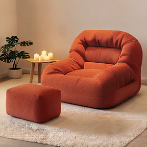 Pouf terracotta