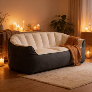 Pouf beige