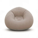Gros Pouf Extérieur Gonflable Canapé Gris – Le Levant