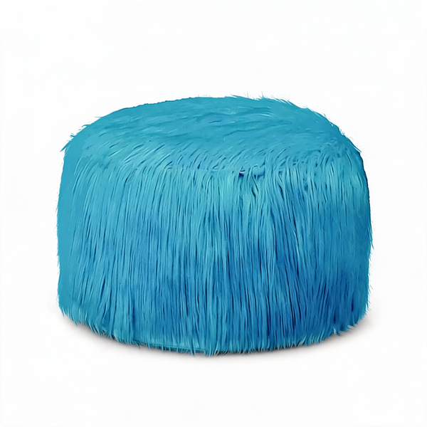 Petit Pouf Chambre Bleu – Le Puff – Studio fond blanc
