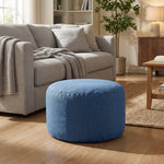 Petit Pouf Repose-Pieds Bleu – Le Step