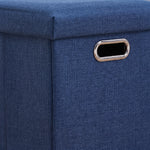 Pouf Bleu Roi Coffre Cube Chambre – Le Cube