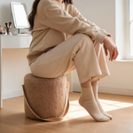 Pouf Bouclette Tabouret Chocolat – Le Tabou