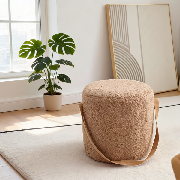 Pouf Bouclette Tabouret Chocolat – Le Tabou – Lifestyle