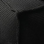 Pouf Carré Noir Salon – Le Form