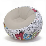 Pouf Chambre À Coucher Gonflable Gris – Le Bulle