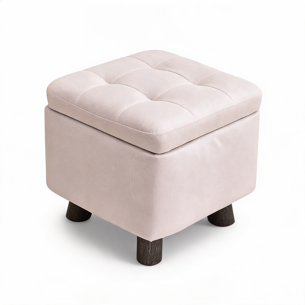 Pouf Chambre Adulte Beige – Le Bench – Studio fond blanc