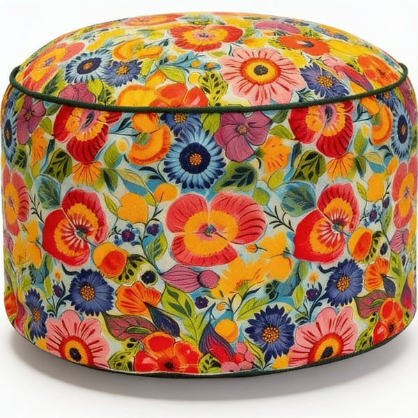 Pouf Chambre Coffre Cottagecore – La Plume – Studio fond blanc