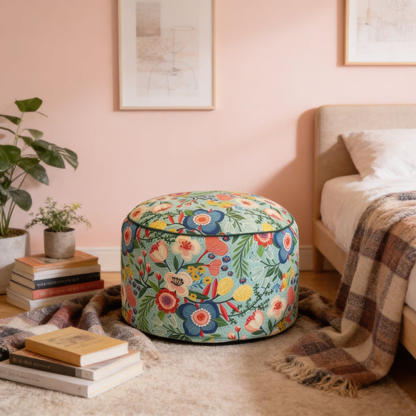 Pouf Chambre Coffre Scandinave – La Plume – Lifestyle