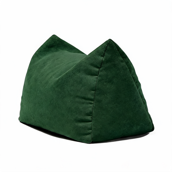 Pouf Chambre Doux Repose-Pieds Vert – Le Mist – Studio fond blanc