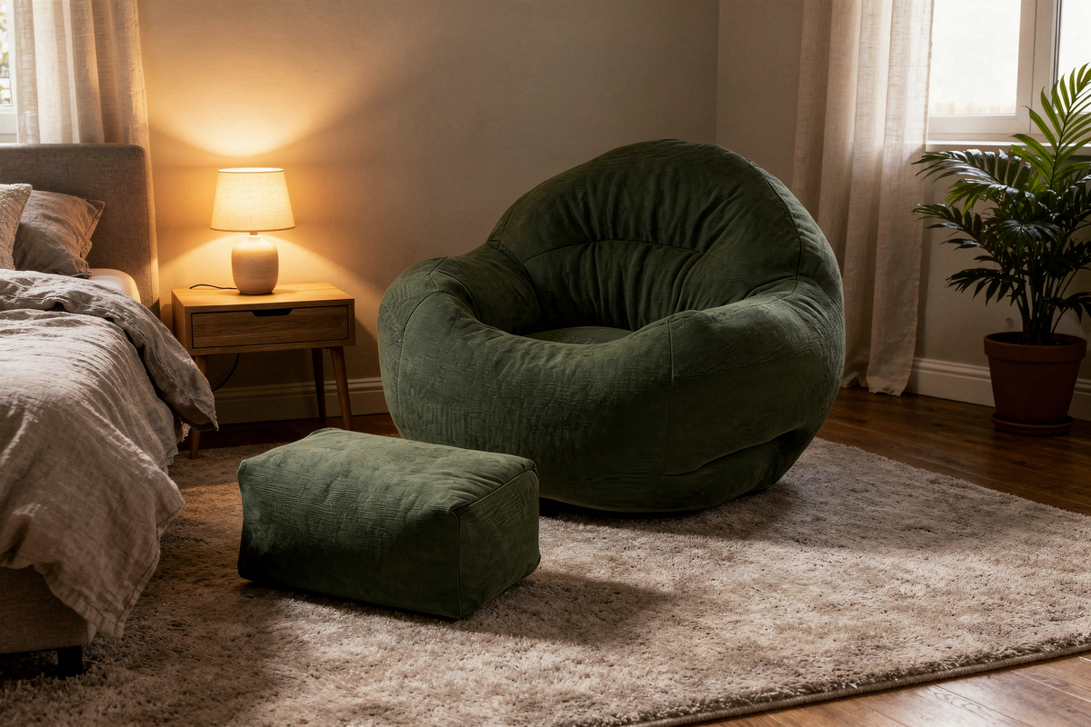 Pouf chambre - bannière collection mobile