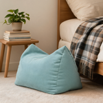 Pouf Chambre Repose-Pieds Bleu – Le Mist