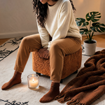 Pouf Coffre Bouclette – Le Nook