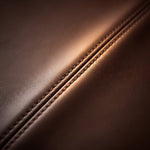 Pouf Coffre Cuir Marron – Le Vault