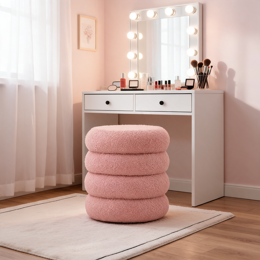 Pouf coiffeuse