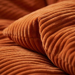 Pouf Couleur Terracotta Poire – Le Halo