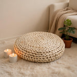 Pouf Extérieur En Rotin Rond – Le Wabi