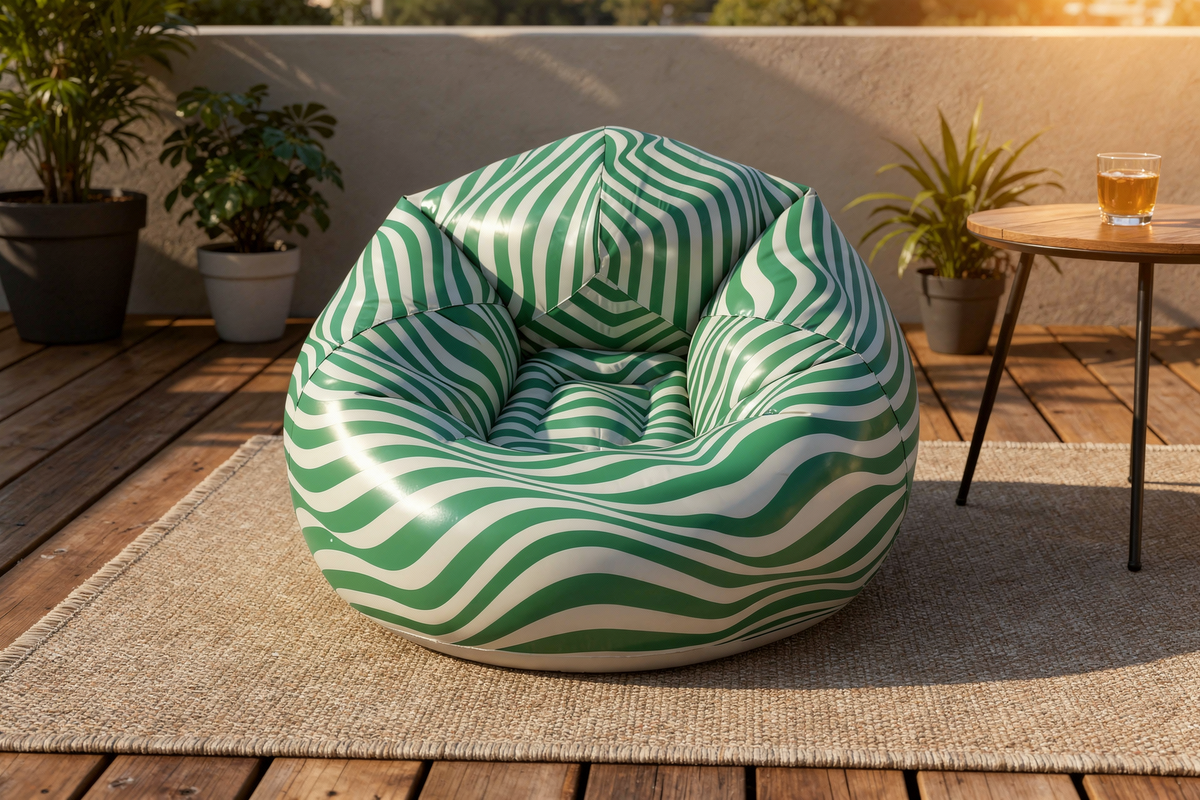 Pouf extérieur - bannière collection mobile