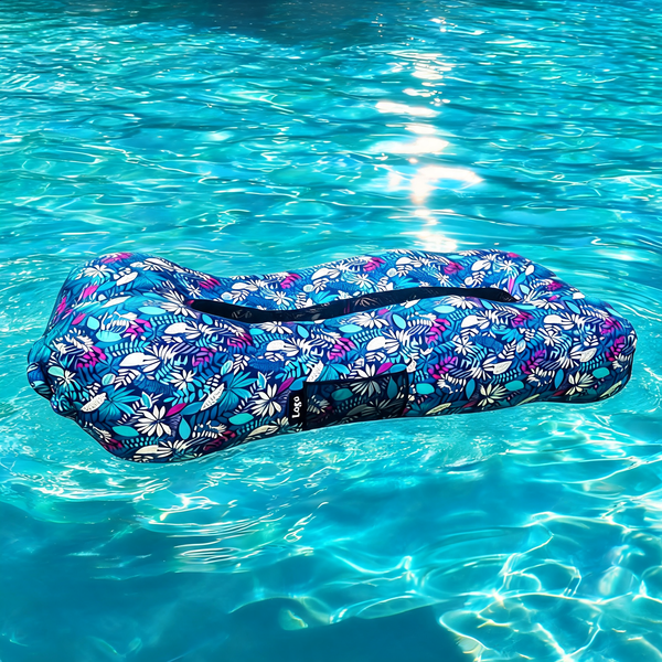 Pouf Extérieur Pour Piscine Flottant Bleu Tropic – Le Lagoon – Lifestyle