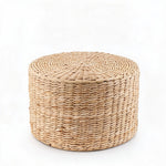 Pouf Extérieur Rotin Rond Plat – Le Wabi