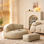 Pouf Géant Chambre Ado Beige – Le Titan