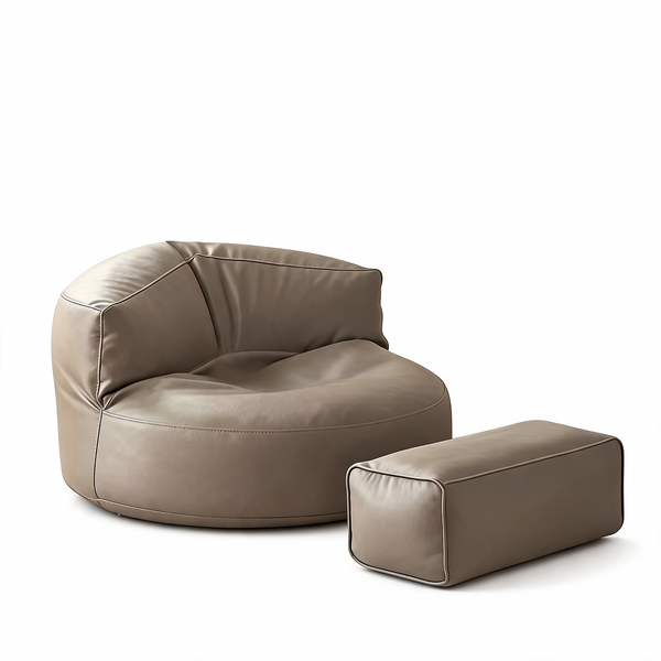 Pouf Géant Chambre Ado Gris – Le Titan – Studio fond blanc