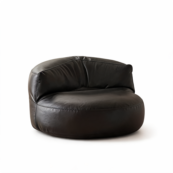 Pouf Géant Chambre Ado Noir – Le Titan – Studio fond blanc